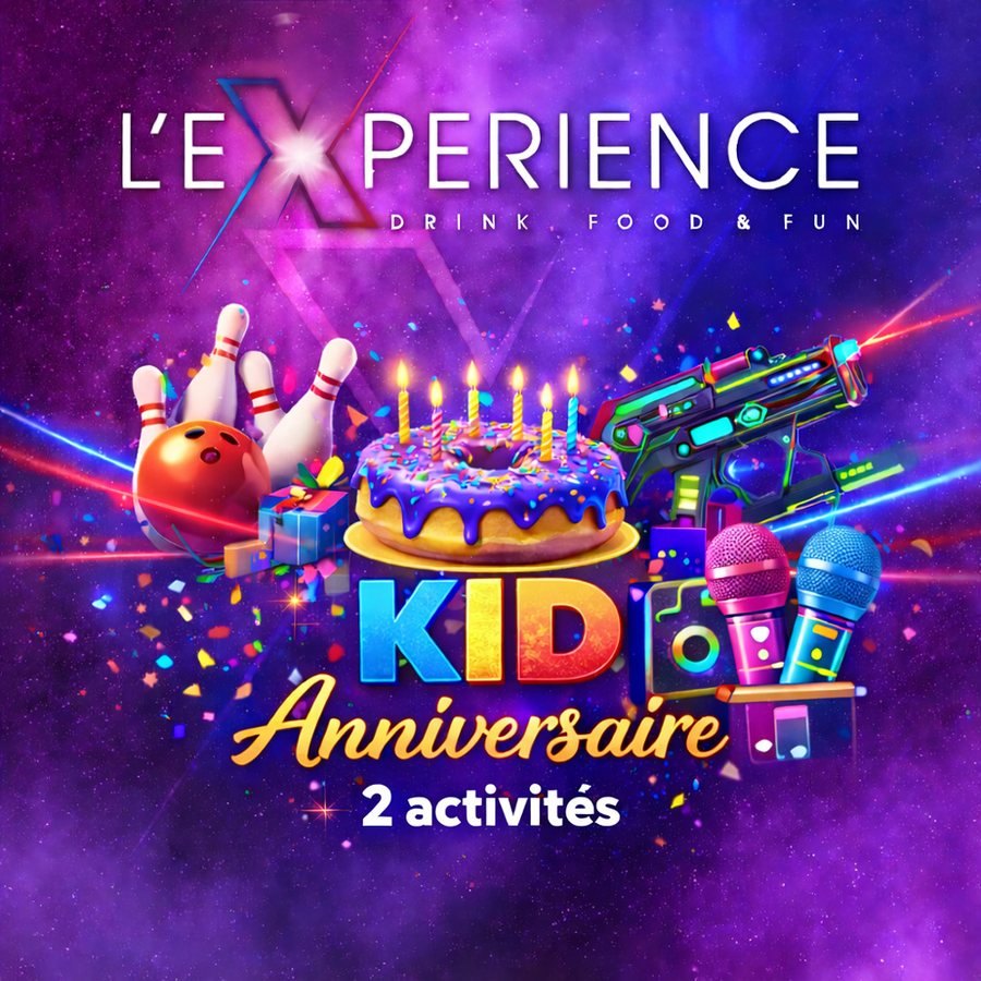 Anniversaire Kids - 2 activités