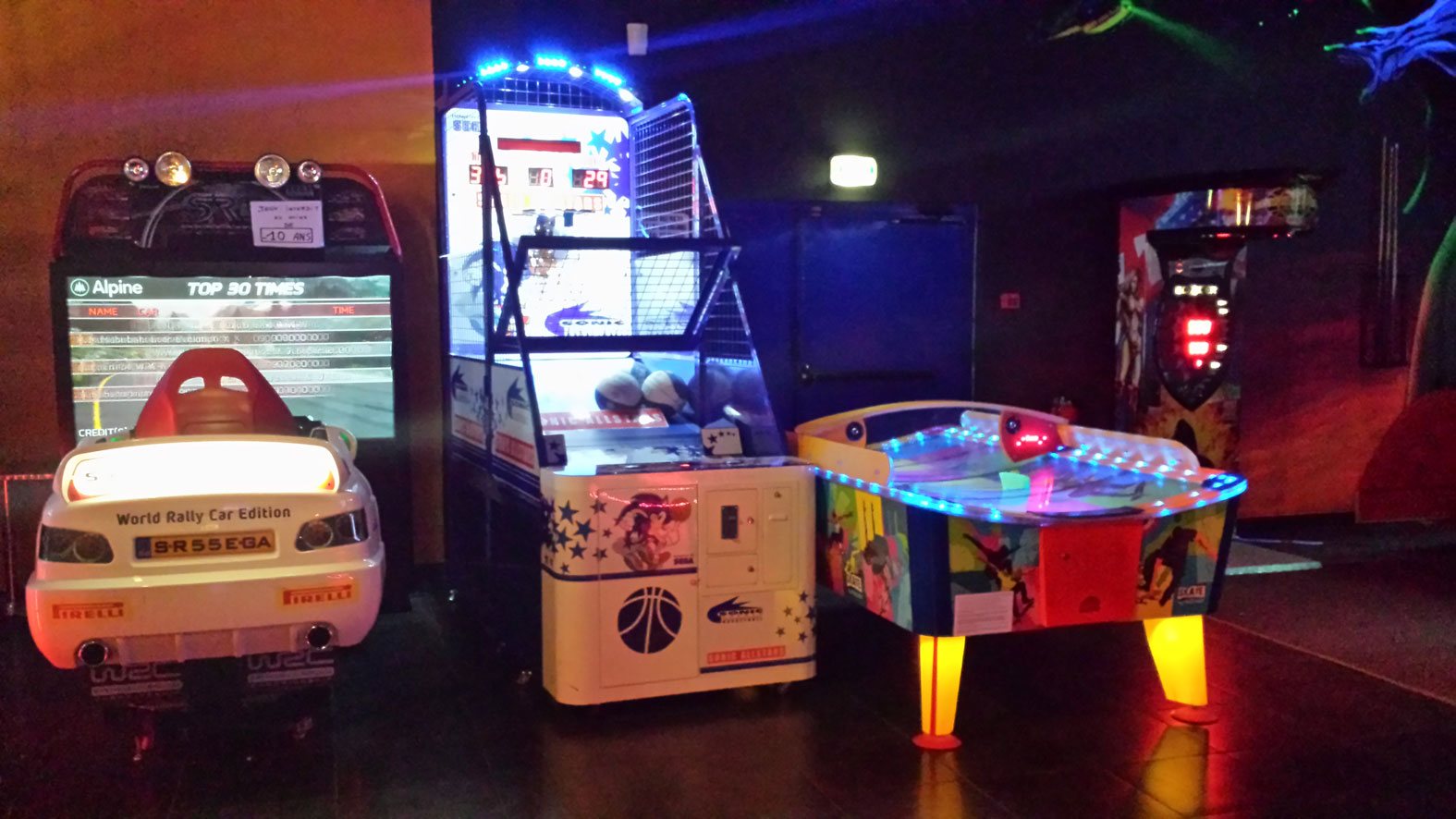 Machines à pinces et arcade