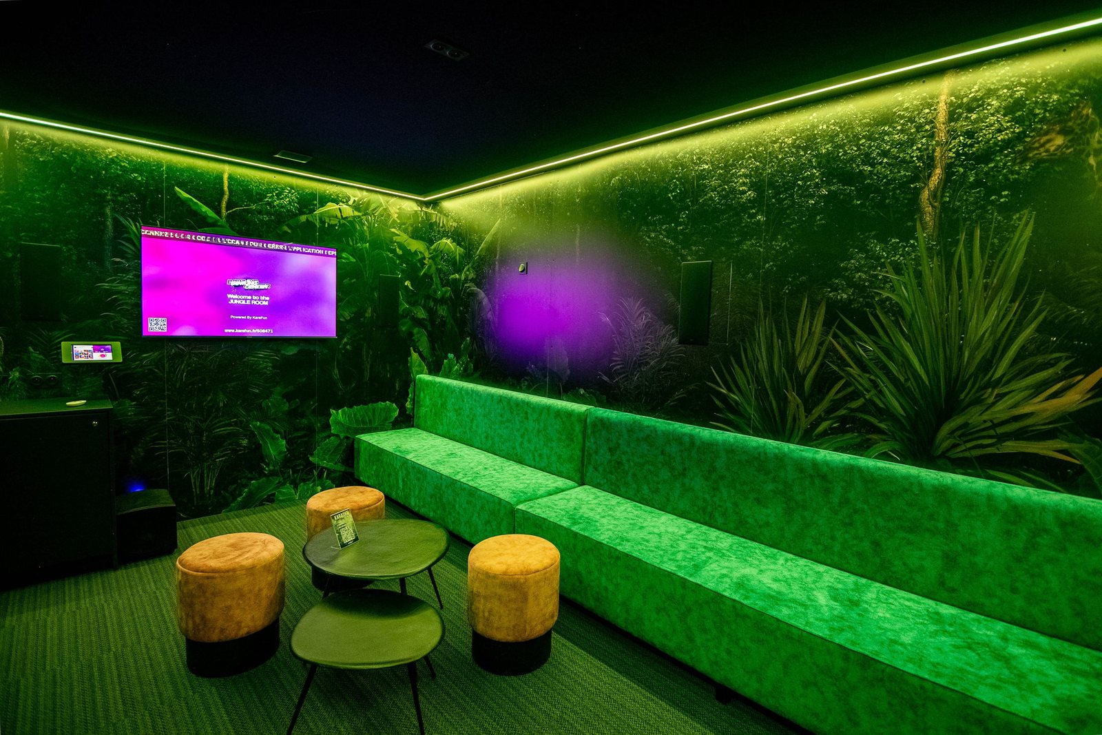 Jungle Room by night