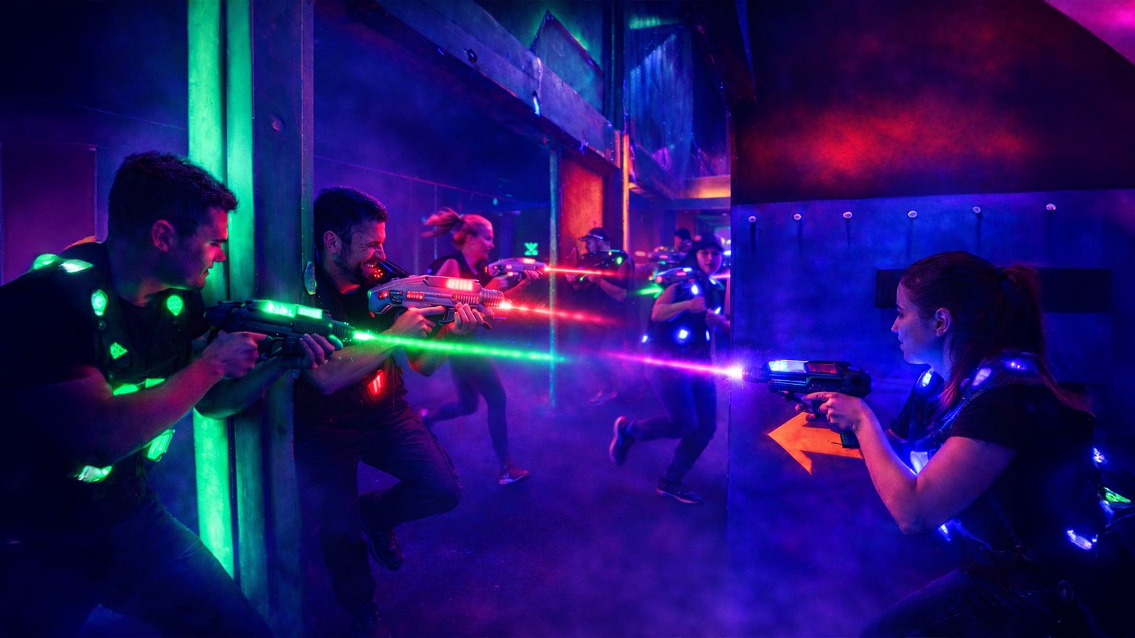 Duel au laser game