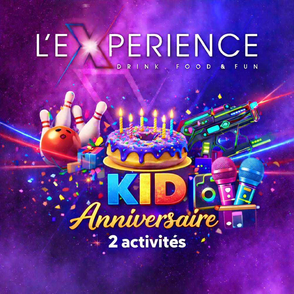 Anniversaire Kids - 2 activités