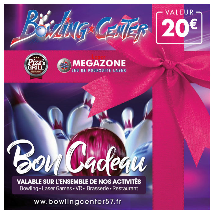Chèque cadeau Multi-activités d'une valeur de 20€