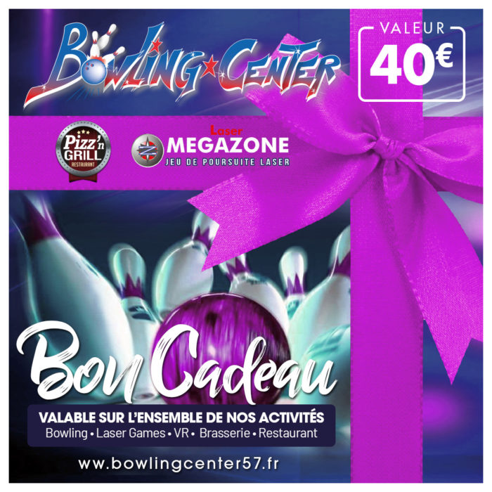 Chèque cadeau Multi-activités d'une valeur de 40€