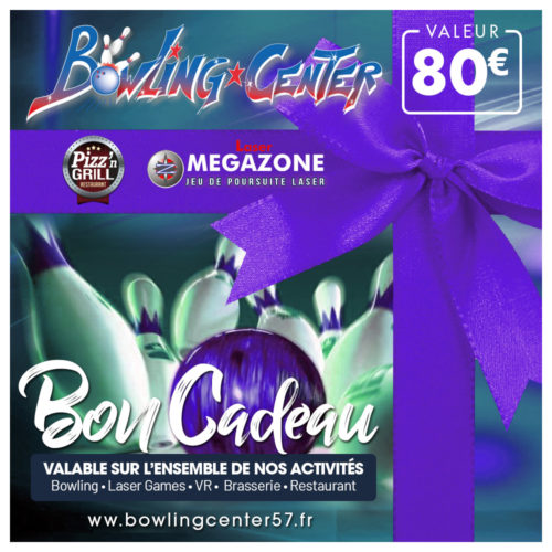 Chèque Cadeau Multi-activités d'une Valeur de 80€