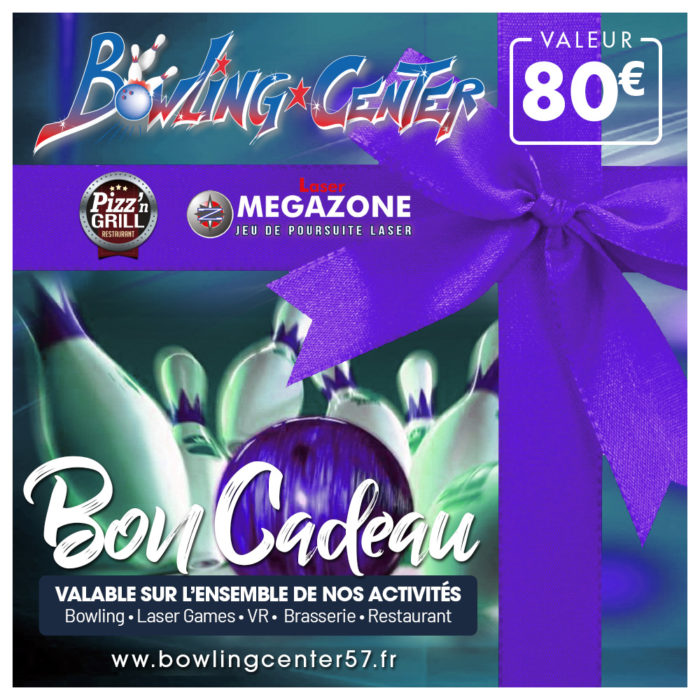 Chèque Cadeau Multi-activités d'une Valeur de 80€